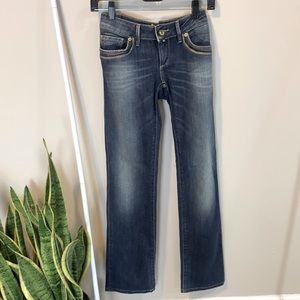 Blue Denim Bootcut Salsa Jeans | Size